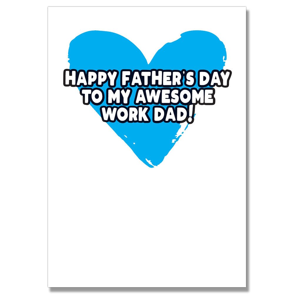 Awesome Work Dad Fathers Day Card PACK OF 6 #1 image
